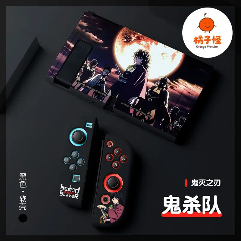 Demon Slayer Nintendo Switch Console Skin - Premium Anime Design for Switch & Switch OLED - Tokyowai