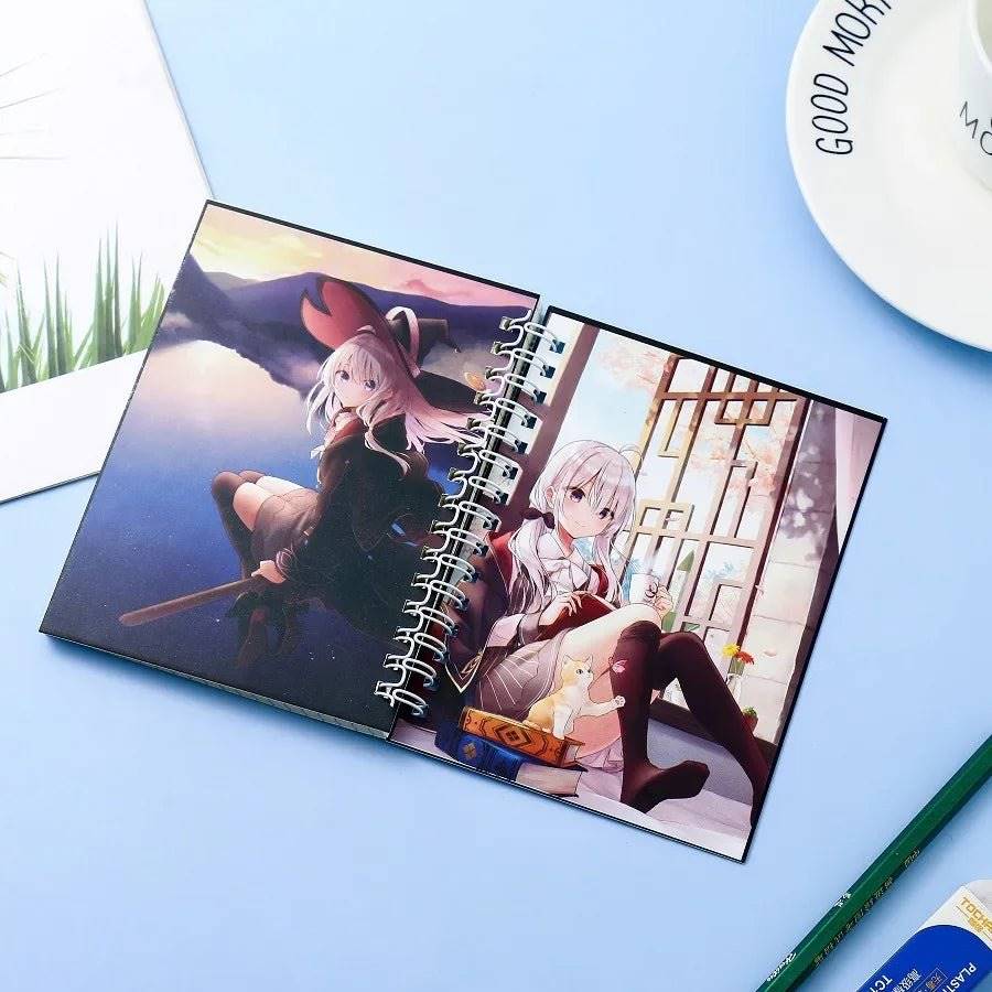 Anime Sketchbook Notebook Schedules - Tokyowai