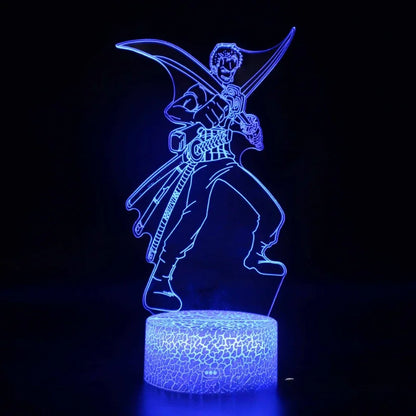 One Piece LED Night Light –26 Character & Symbol Variants
