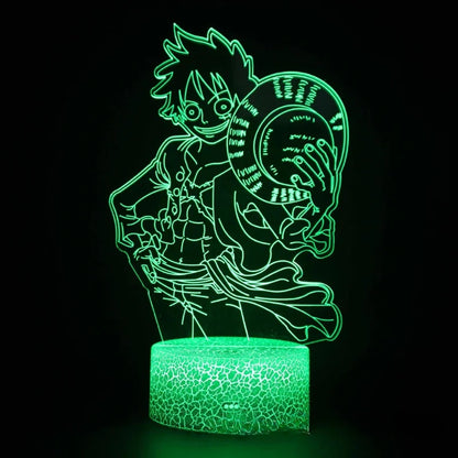 One Piece LED Night Light –26 Character & Symbol Variants