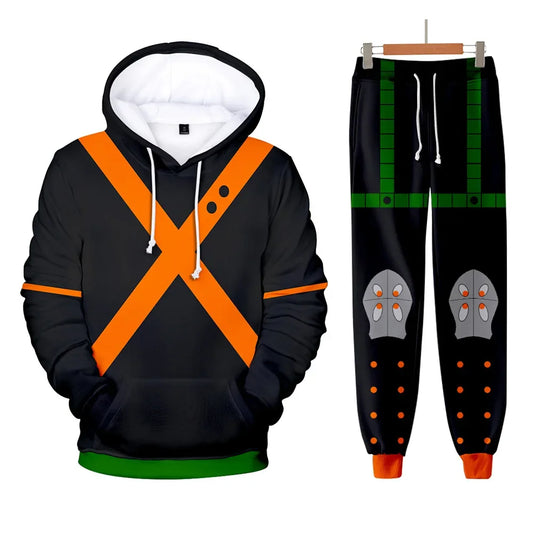 My Hero Academia Hoodies Unisex Clothing Sets - Tokyowai