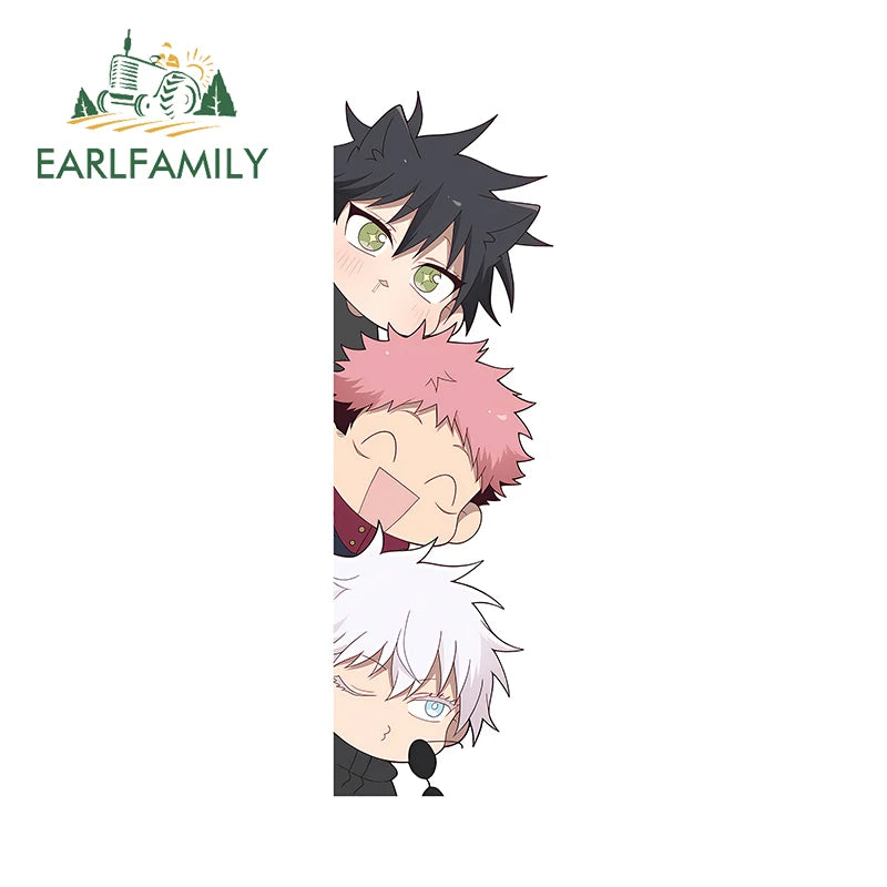 Jujutsu Squad Editionr Peek Window Sticker