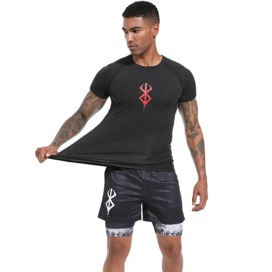 Berserk Compression Set – Brand of Sacrifice Rash Guard and Shorts
