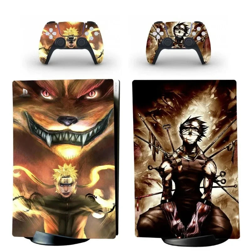 Naruto Shippuden PS5 Console and Controller Skin Set - Tokyowai
