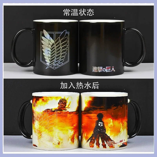 Attack on Titan Changing Color Mug - Tokyowai