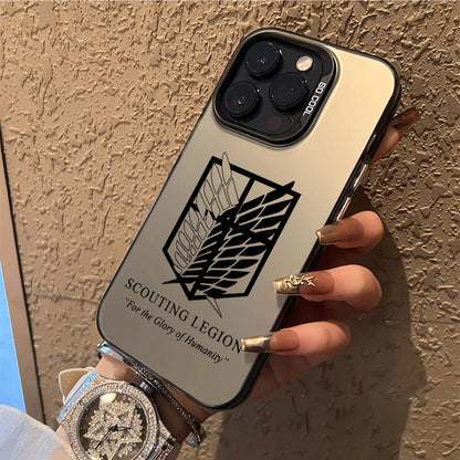 Attack on Titan Shockproof Armor Case with Ring Stand for Xiaomi and Poco Series