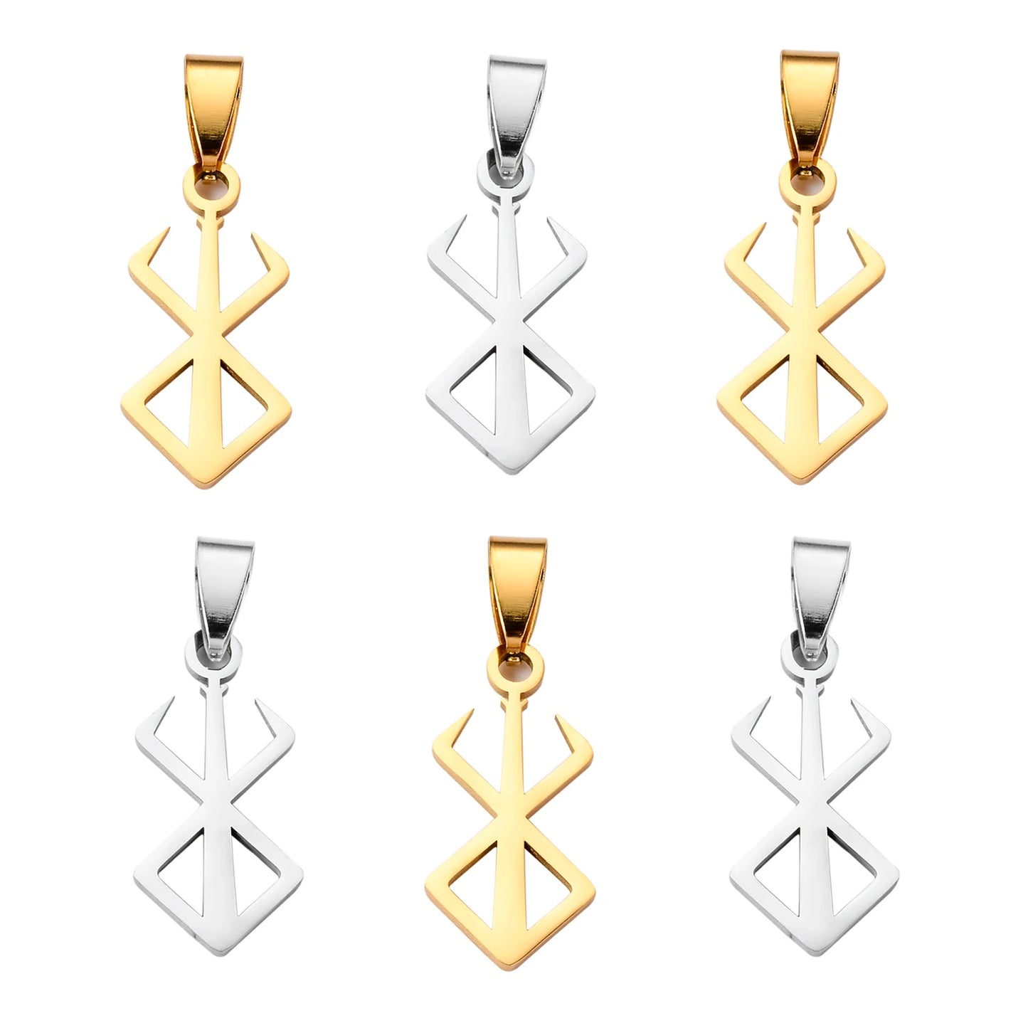Berserk Brand of Sacrifice Pendant – Stainless Steel (Gold & Silver Options)