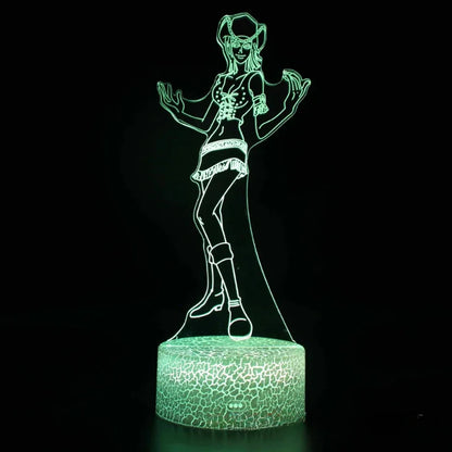 One Piece LED Night Light –26 Character & Symbol Variants