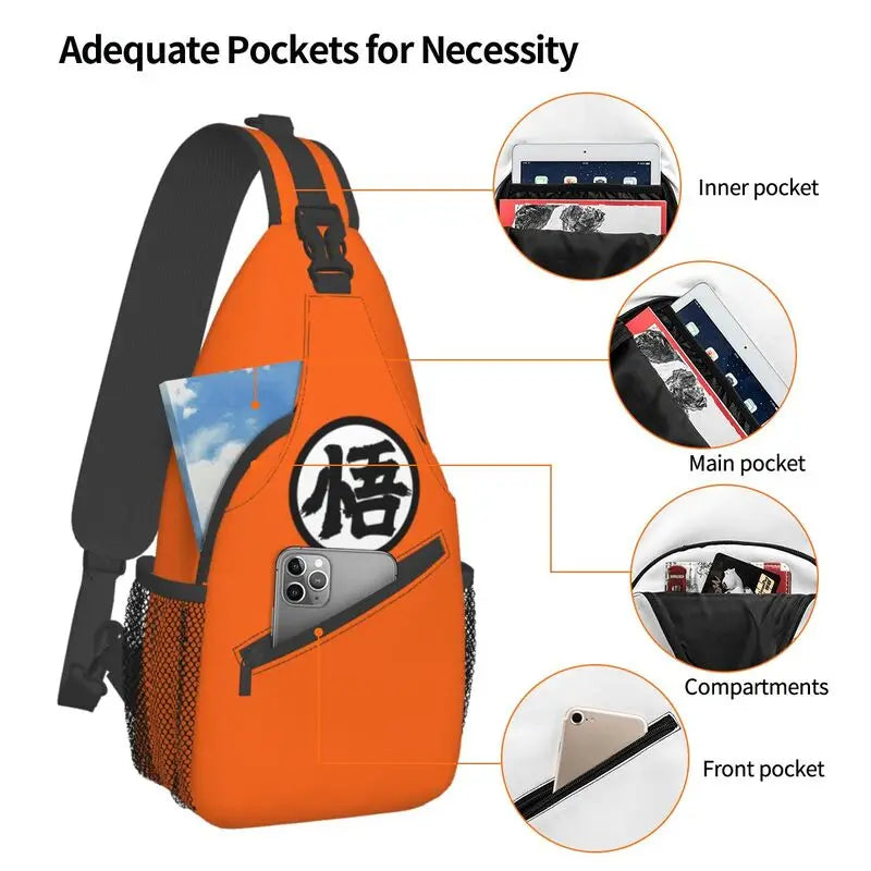 Gokus Crossbody Sling Backpack - Tokyowai