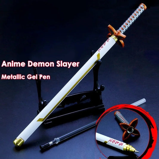 Demon Slayer Sword Gel Pen 0.5mm Black Ink Refill - Tokyowai