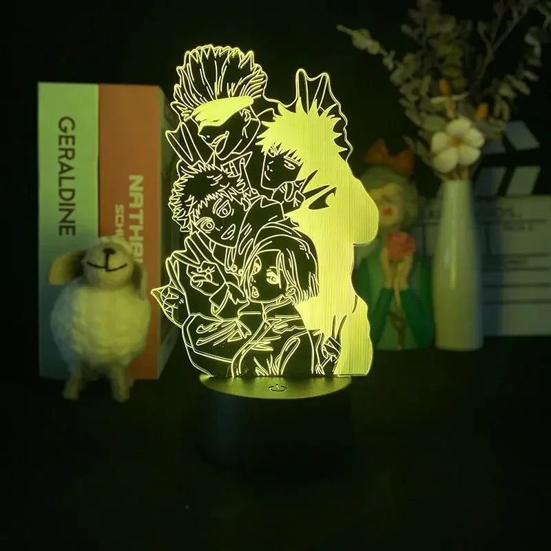 Jujutsu Kaisen 3D LED Lamp - Tokyowai