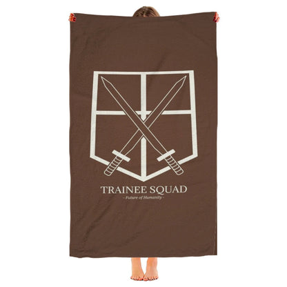 Attack on Titan Microfiber Beach Towel – Quick Dry and Sandproof