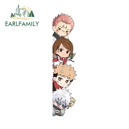 Jujutsu Squad Editionr Peek Window Sticker