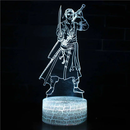 One Piece LED Night Light –26 Character & Symbol Variants