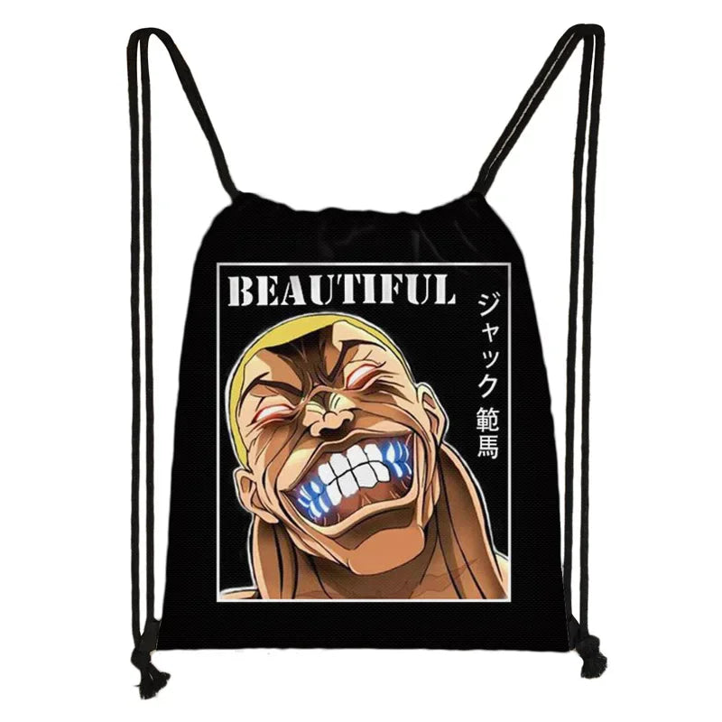 Baki The Grappler Backpacks - Tokyowai