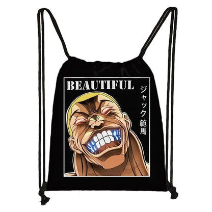 Baki The Grappler Backpacks - Tokyowai