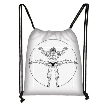 Baki The Grappler Backpacks - Tokyowai