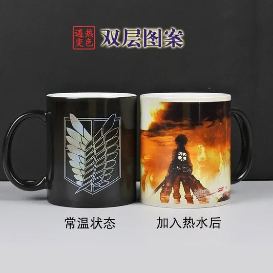 Attack on Titan Changing Color Mug - Tokyowai
