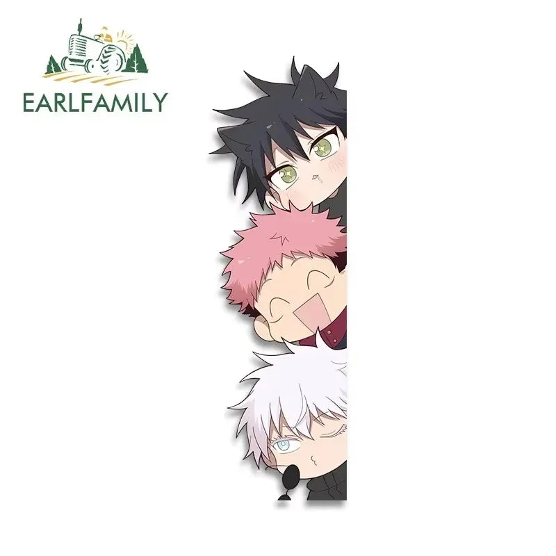 Jujutsu Squad Editionr Peek Window Sticker