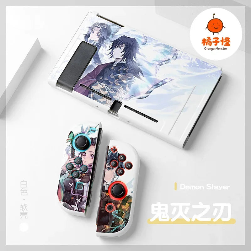 Demon Slayer Nintendo Switch Console Skin - Premium Anime Design for Switch & Switch OLED - Tokyowai