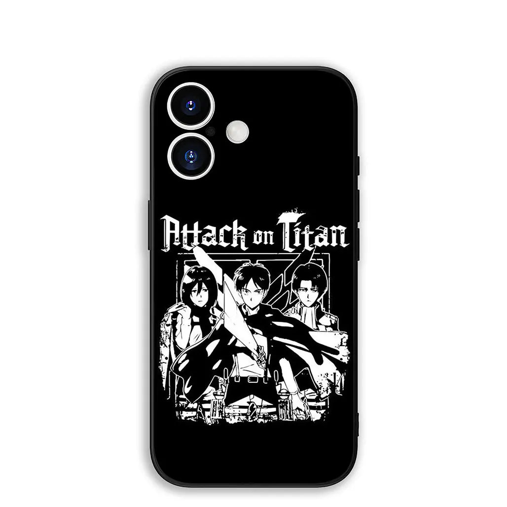 Attack on Titan Shockproof Armor Case with Ring Stand for Xiaomi Redmi Series