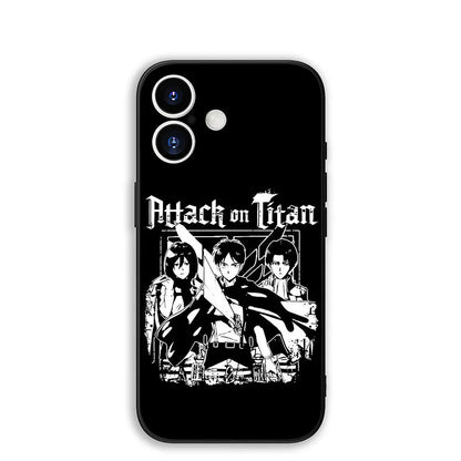 Attack on Titan Shockproof Armor Case with Ring Stand for Xiaomi Redmi Series