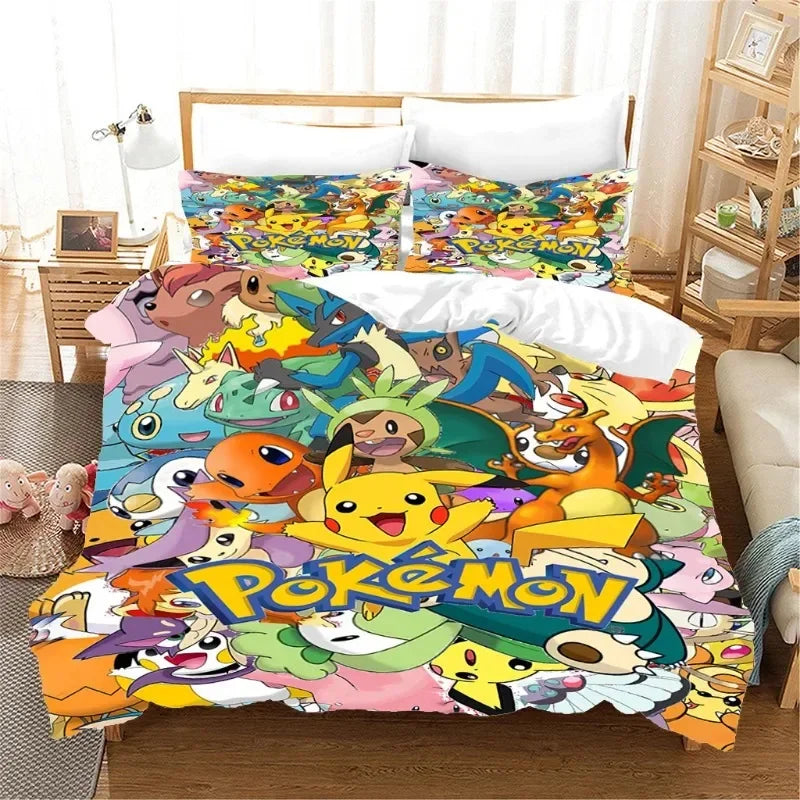 Pokémon Pikachu & Eevee Bedding Set - Tokyowai