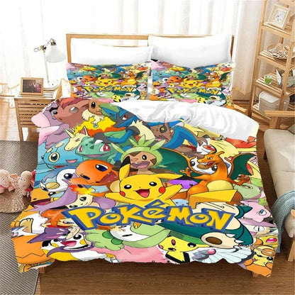 Pokémon Pikachu & Eevee Bedding Set - Tokyowai