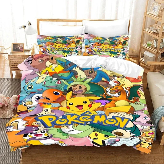 Pokémon Pikachu & Eevee Bedding Set - Tokyowai