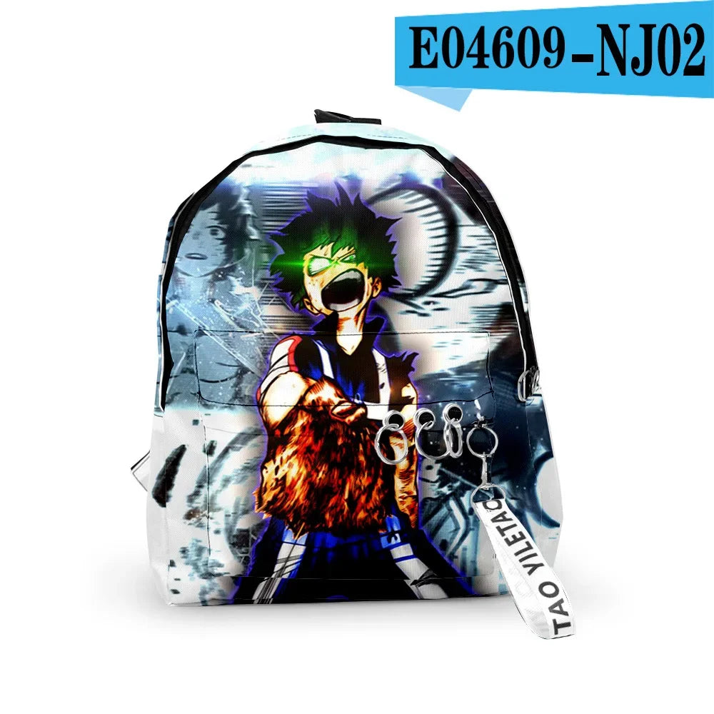 My Hero Academia Backpack Canvas Schoolbag Unisex - Tokyowai