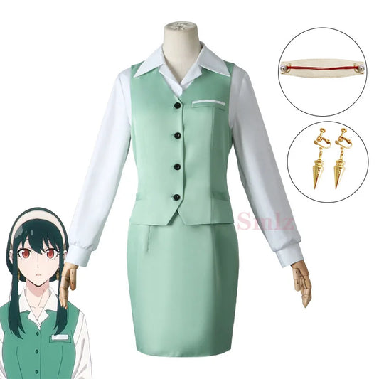 Spy X Family Yor Forger Dress Cosplay Costume - Tokyowai