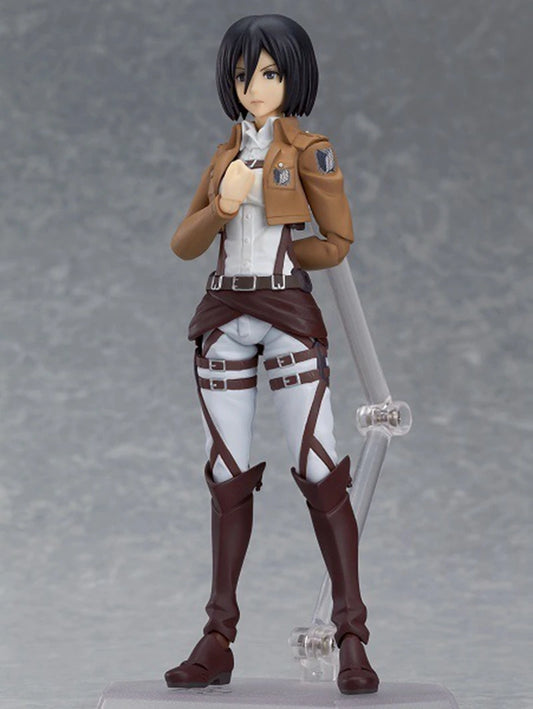 Attack on Titan Figma Action Figure – Mikasa Ackerman with 3D Maneuver Gear