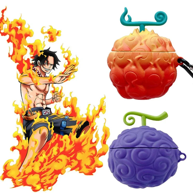 One Piece Devil Fruit Wireless Earbud Case
