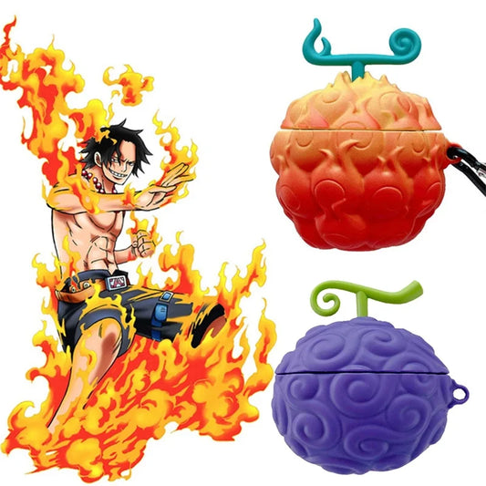 One Piece Devil Fruit Wireless Earbud Case
