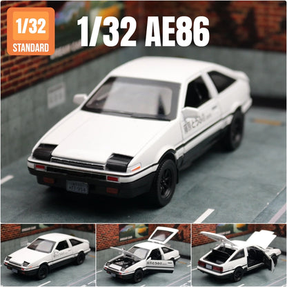 Initial D 1/32 AE86 Trueno Diecast Model Car