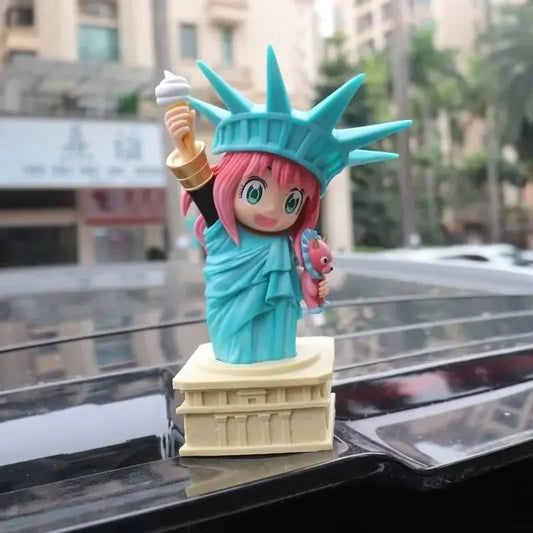 Spy X Family Figure Anya Forger Statue Of Liberty 20cm - Tokyowai