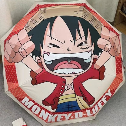 One Piece Student Umbrella Sunscreen & Waterproof - Tokyowai