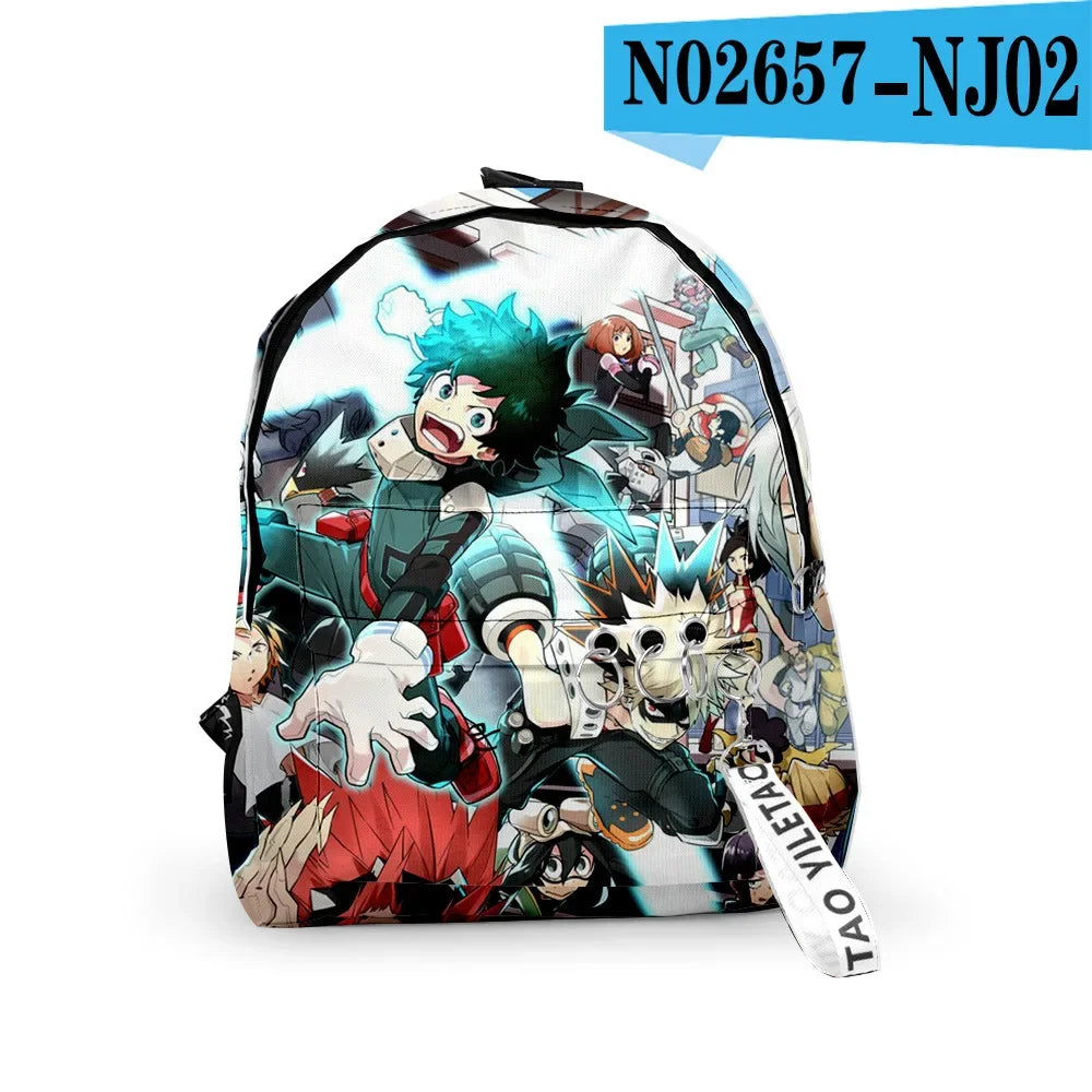My Hero Academia Backpack Canvas Schoolbag Unisex - Tokyowai