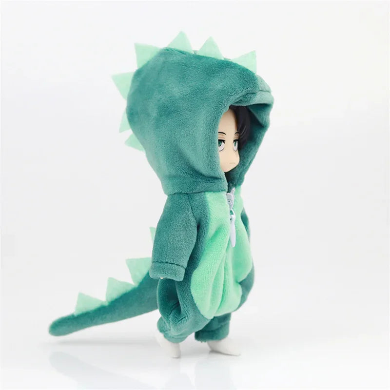 Attack on Titan Levi Ackerman in Dinosaur Onesie Plush Figure - Tokyowai