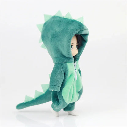 Attack on Titan Levi Ackerman in Dinosaur Onesie Plush Figure - Tokyowai