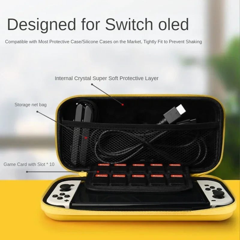 Pikachu Tail Nintendo Switch Carrying Case - Tokyowai