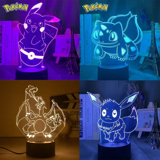 Pokémon  3D LED Pokémon Night Light