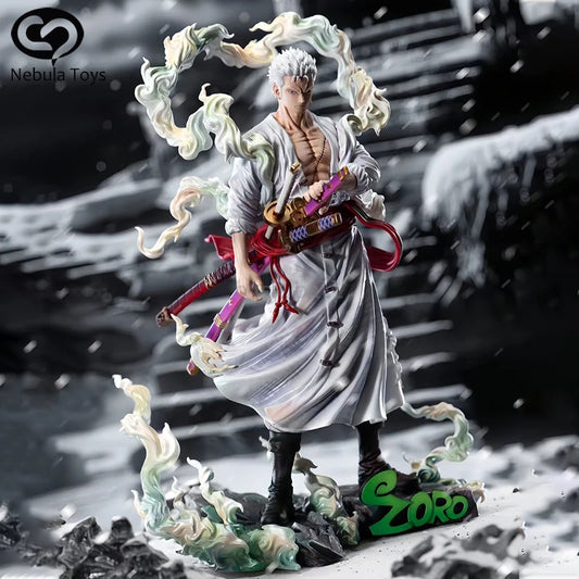Zoro Resin Statue – Nebula Toys White Robe Edition