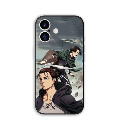 Attack on Titan Shockproof Armor Case with Ring Stand for Xiaomi Redmi Series