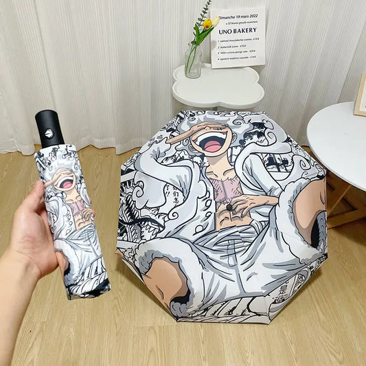 One Piece Luffy Nika Fold Umbrella - Tokyowai