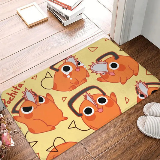 Chainsaw Man Anime Rug – Denji & Power Design