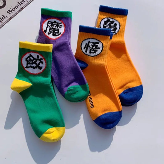 Dragon Ball Z Goku Crew Socks