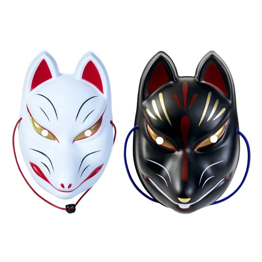 Kitsune Fox Mask Japanese Festival Cosplay Mask