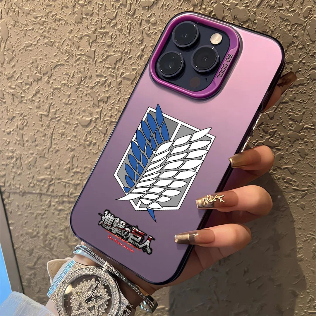 Attack on Titan Shockproof Armor Case with Ring Stand for Xiaomi and Poco Series