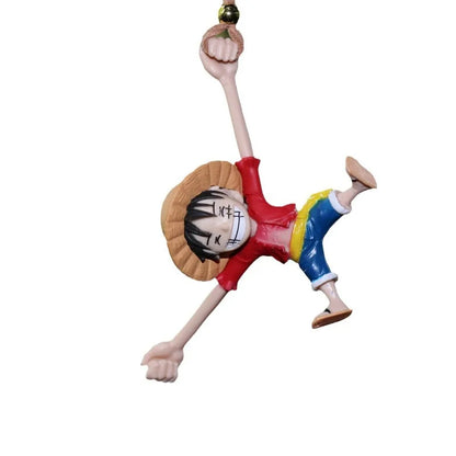 ONE PIECE Monkey D. Luffy Hanging Ornament – Stretch Arm Car Mirror Charm